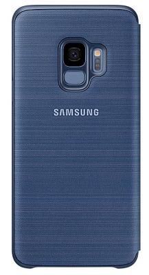 Чехол Samsung Galaxy S9 (G960) LED View Cover Blue (EF-NG960PLEGRU)