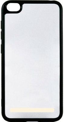 Чехол-накладка Xiaomi Redmi 4A Colored bumper Black