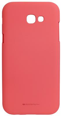 Чехол-накладка Mercury SF Jelly для Samsung Galaxy A7 (2017) розовый