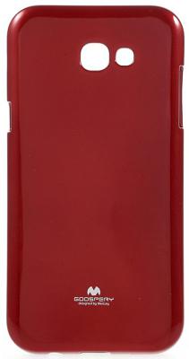 Чехол-накладка Mercury Pearl Jelly для Galaxy A720 (красный)