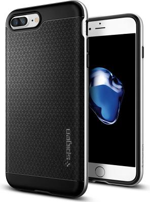 Чехол-накладка Spigen Neo Hybrid iPhone 7 Plus/8 Plus satin silver