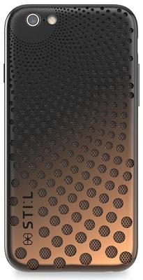 Чехол-накладка STIL CYCLONE BLACK GOLD для iPhone 6/6s