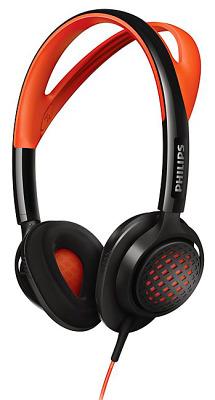 Наушники Philips SHQ5200 накладные (оранжевые)