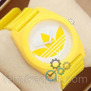 Женские наручные часы Adidas Log 0927 Yelloy\White