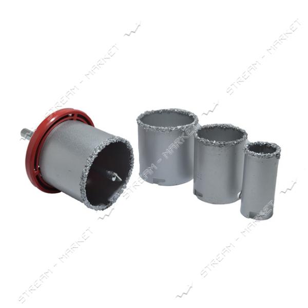 Набор сверл для плитки H-TOOLS 60H901 с вольфрамовым напылением 32-73 мм