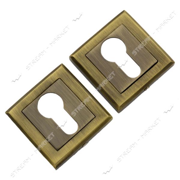 Накладка под цилиндр квадрат Brillanti AB (бронза)