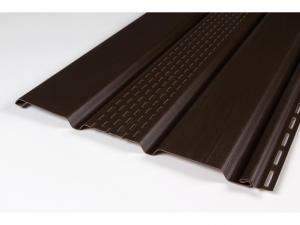 Фото Софіти Budmat  Софіт Budmat панель перфорована колір темно коричневий 3 м