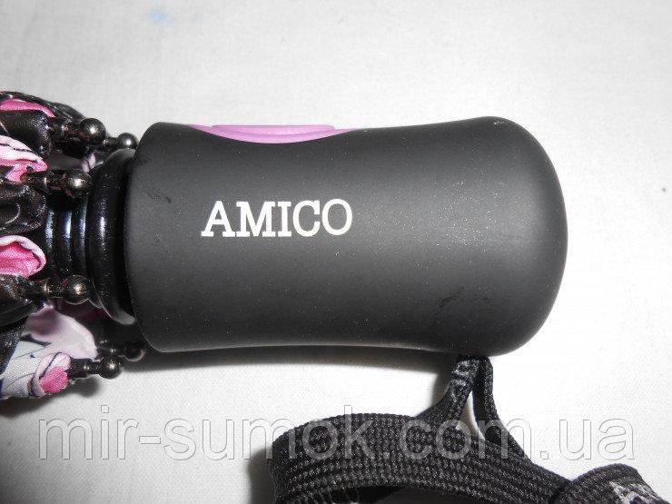 Фото Зонты Женский зонт полуавтомат 3 сложения Amico Артикул 3010 №02
