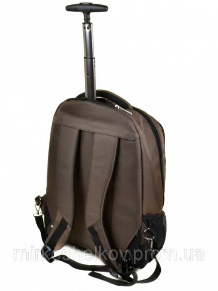 Фото Дорожные сумки Женская дорожная сумка на колесах Power In Eavas Артикул 1877 коричневая