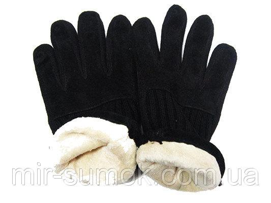 Фото Перчатки Мужские перчатки Boxing кашемир-мех кролик Артикул Ю060 №03