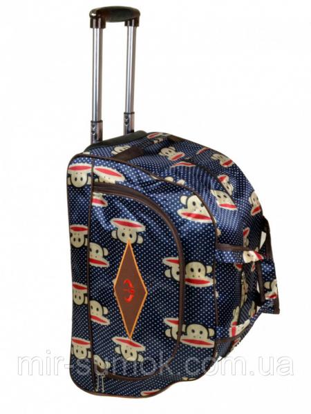 Фото Дорожные сумки Женская дорожная сумка на колесах Артикул 3011