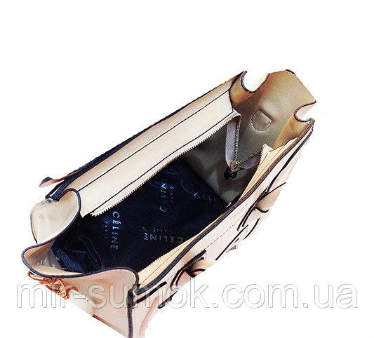 Фото  Женская сумка Valentino Артикул 5-19-19 бежевая