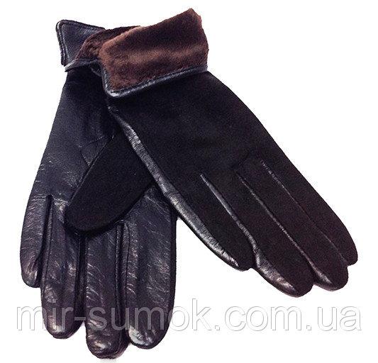 Фото  Женские перчатки Зимушка Артикул P-5 -№-1 черные