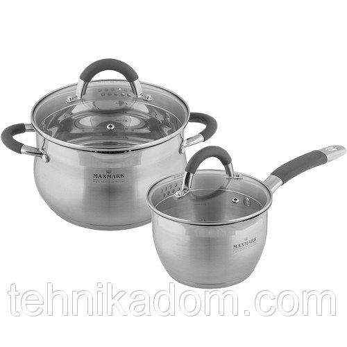 Набор посуды MAXMARK MK-SP5510A 3 л, 1.8 л