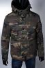 Куртка мужская зимняя на меху GS 154023 камуфляжная