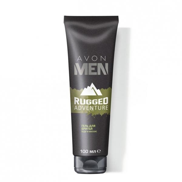 Фото для волос, for men Гель для бритья Avon Men Rugged Adventure, 100 мл