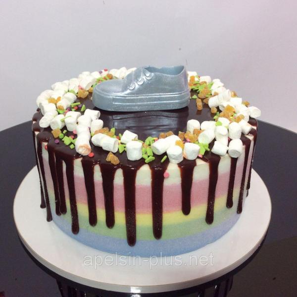 Фото  Поликарбонатная форма для шоколада Кроссовок 3D