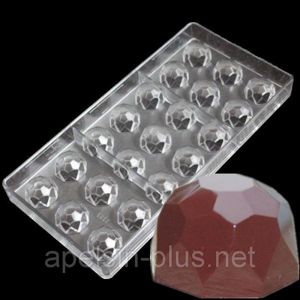 Фото  Поликарбонатная форма для шоколада 