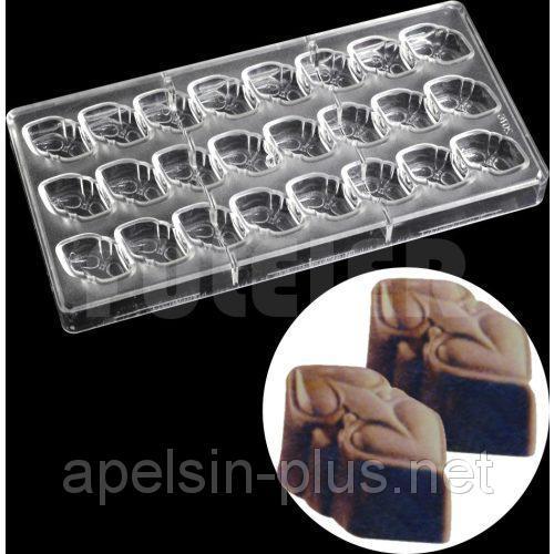 Фото  Поликарбонатная форма для шоколада 