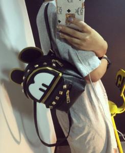 Фото Мини-рюкзаки Рюкзак черный 