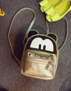 Фото Рюкзаки средние Рюкзак золотой 