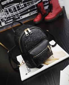 Фото Мини-рюкзаки Рюкзак мини черный 