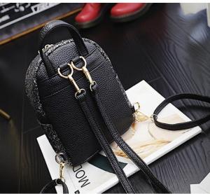 Фото Мини-рюкзаки Рюкзак мини черный 