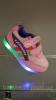 Детские стильные светящиеся кроссовки для девочки  21-26 23