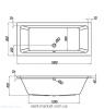  Ванна акриловая прямоугольная Kolpa-san коллекция Elektra 180х80х61 - Ванны акриловые  в магазине Одессы