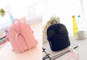 Фото Рюкзаки средние Рюкзак-сумочка  мини черный 