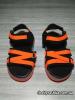  Босоножки детские оранжевые LED подошва 20010 Летняя детская и подростковая обувь в Украине