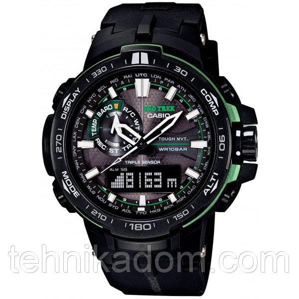 Мужские наручные часы CASIO PRW-6000Y-1AER Черный (nri-1118)