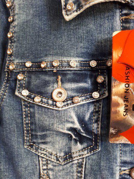 Фото Костюмы спортивные, Девочкам Джинсовый пиджак на подростка Турция