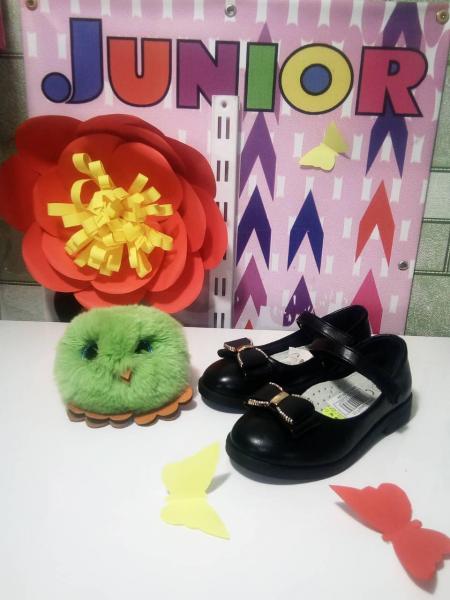 Фото Обувь для девочки Туфли на девочку с бантиком