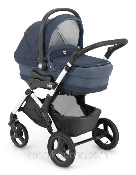 Универсальная коляска 3 в 1 CAM Dinamico Up Top V95 Синий (446670013)