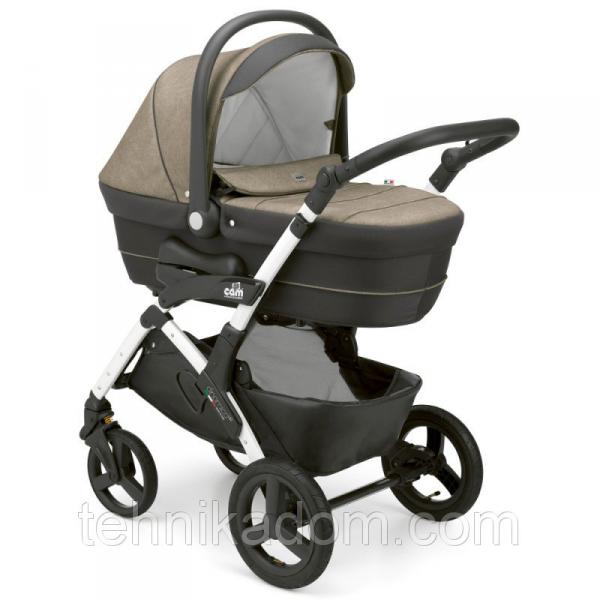 Универсальная коляска 3 в 1 CAM Dinamico Up Smart 650 Бежевый (897T990/650V95)