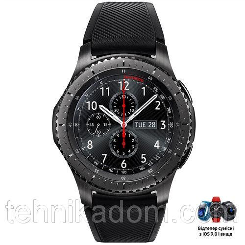 Смарт-часы SAMSUNG Gear S3 RM-760 Frontier Space Gray (SM-R760NDAASEK)