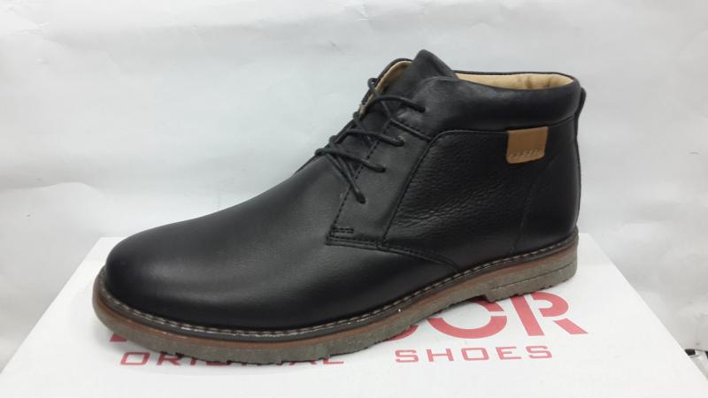 Мужские кожаные зимние ботинки. Украина