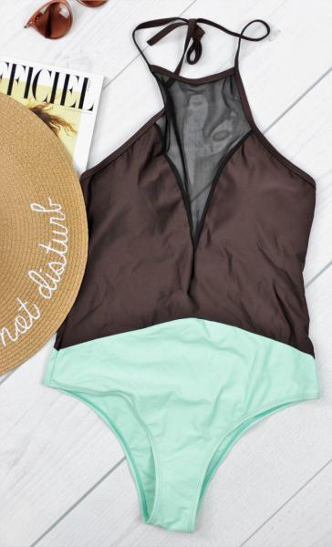 Купальник слитный женский.