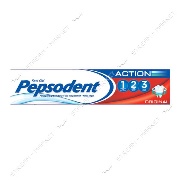 Зубная паста Pepsodent Action123 Зубная паста тройная защита 190г