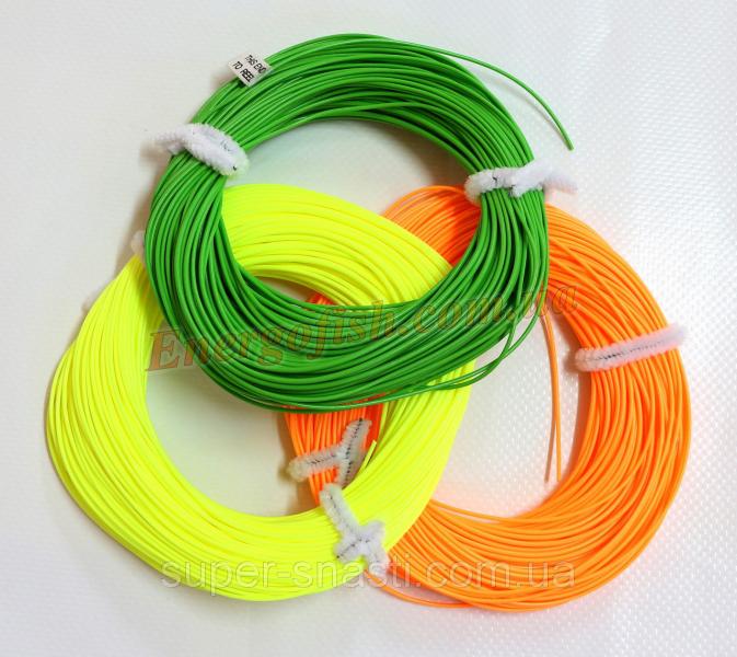 Фото  Шнур нахлыстовый Energofish Floating Fruit Green WT-8F 30 м 100ft (31330001)
