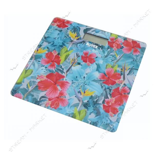 Весы напольные Rotex RSB16-P электрон., 180кг, ж/к дисплей, стекло