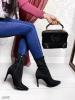 Ботинок-чулок демисезон на шпильке.