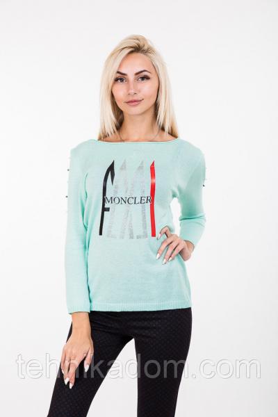 Кофта 38140 (св.бирюзовый)
