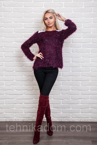 Кофта 97610 (бордовый)