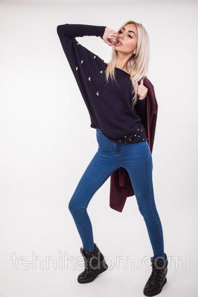 Кофта 38290 (т.синий)