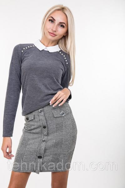 Кофта 88380 (джинс)