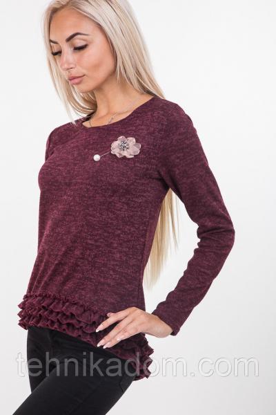 Кофта 87950 (вишнёвый)