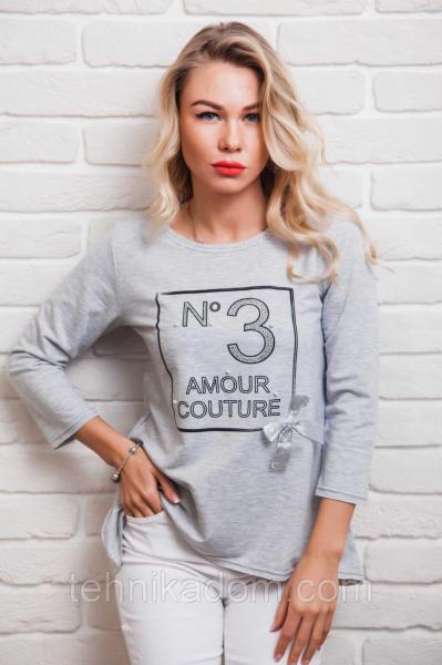 Кофта 1812 (св.серый)