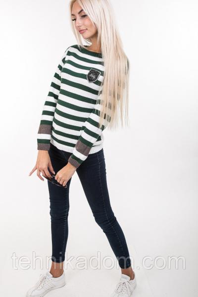 Кофта 38590 (т.зеленый)